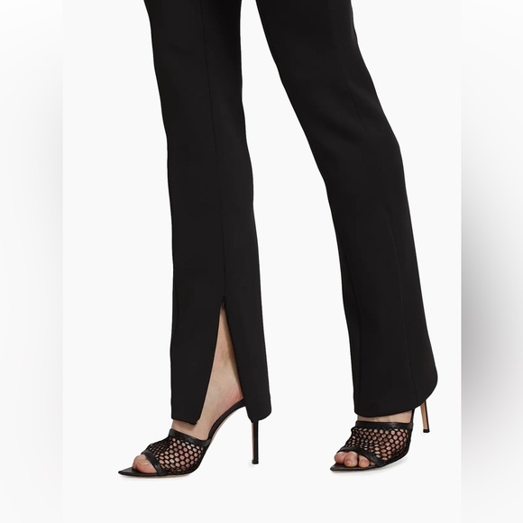 Good American Good Waist Flare Scuba Pants Women's Sz 5 - 2XL Black Slimming - Picture 4 of 16